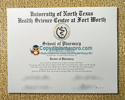 UNT Health Fort Worth Diploma
